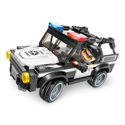 Qman építőkészlet Mine City Police W11011-1 Rendőrautó 121 db (LEGO kompatibilis) (QMW11011-1)