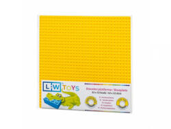 L-W Toys LW Toys tábla / alap 32x32 sárga (LEGO kompatibilis) (LW2006)