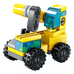 Qman építőkészlet Squros Extreme Changeable 2102-4 Crane Tai 3 az 1-ben 31 db (LEGO kompatibilis) (QM2102-4)
