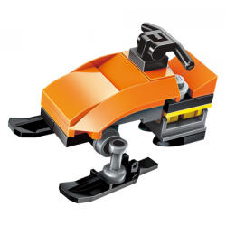 Qman építőkészlet Squros Extreme Changeable 2102-8 hószán RedFox 3 az 1-ben 29 db (LEGO kompatibilis) (QM2102-8)