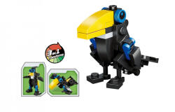 Qman építőkészlet Multivariant Combat Team 2103-1 Tukán 3 az 1-ben 36 db (LEGO kompatibilis) (QM2103-1)