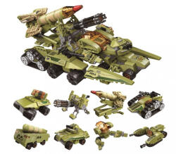 Qman építőkészlet Thunder Expedition Battle Car 1415 1 db (LEGO kompatibilis) (QM1415-1)