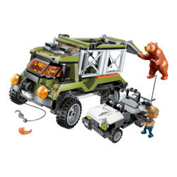 Qman építőkészlet Police Battle Force W1923 Giant Bear Escape 344 db (LEGO kompatibilis) (QMW1923)