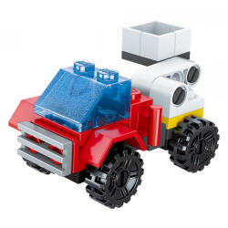 Qman építőkészlet Squros Extreme Changeable 2102-1 mentőautó Skyline 3 az 1-ben 29 db (LEGO kompatibilis) (QM2102-1)