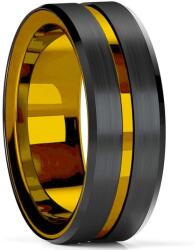 Aron Gyűrű-Fekete/Arany/69mm