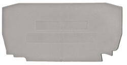 Schrack Technik Véglap, YBK 2, 5mm2 szürke (IK610202)