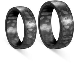 SAVICKI Verighete: carbon, emisferice, 7 mm - savicki - 3 742,00 RON