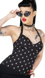 KILLSTAR Maiou femei (top) KILLSTAR - Flipped Halter - Negru - KSRA010877