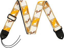 Fender Monogrammed Strap WT/BR/YW