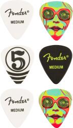 Fender John 5 351 Celluloid Picks (6 pack)