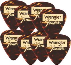 Fender Wrangler® Picks, 351 Tortoiseshell Med