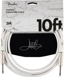 Fender Juanes 3m. Instrument Cable, Luna White