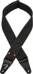 Fender Wrangler® Riveted Denim Strap Black