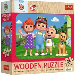 Trefl - Puzzle Wooden puzzle: Cocomelon - 1 - 39 piese