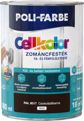 POLI-FARBE Cellkolor matt zománcfesték 0,8 l - Csokoládébarna