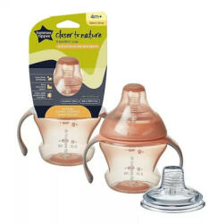 Tommee Tippee Nature Transition cup rózsaszín 150 ml