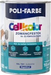POLI-FARBE Cellkolor fényes zománcfesték 0,8 l - Acélszürke