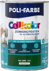 POLI-FARBE Cellkolor fényes zománcfesték 0,8 l - Zöld