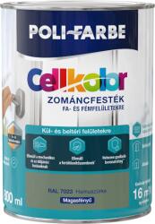 POLI-FARBE Cellkolor fényes zománcfesték 0,8 l - Hamuszürke