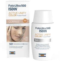 ISDIN Fotoultra Active Unify Color 100 színezett fényvédő krém SPF50+ 50 ml
