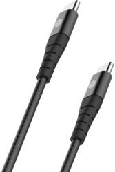 STURDO 2x TypeC, Power Delivery 100W, 5A, 1, 5M - kábel (KAB-0205-STU-C100W)