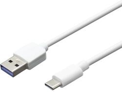 mobilNET USB - Type C, 2A, 1M, Eco csomagolás, fehér - adatkábel (KAB-0195-USB-TYPEC)