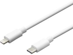 mobilNET Type C - Lightning, 2A, 1M, Eco csomagolás, fehér- adatkábel (KAB-0199-TYP-LIGHT)