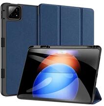 Dux Ducis GP-157401 Xiaomi Pad 6S Pro sötétkék bőr hatású oldalra nyíló tok (GP-157401)