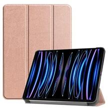 Gigapack GP-157497 iPad Pro 11 (2024) rózsaarany bőr hatású oldalra nyíló tok (GP-157497)