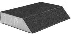 GRAPHITE Csiszolószivacs 45fok élű, 125x25x90mm, K120, Minimum rendelés: 5db (55H923)