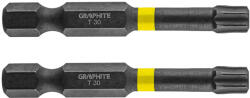 GRAPHITE Torziós ütvecsavarozó bit TX30x50mm, 2db (56H528) - szerszamparadicsom