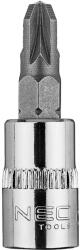 NEO TOOLS PZ3 dugókulcs 1/4" 37mm, Minimum rendelés: 5db (10-321)
