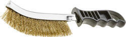TOPEX SPIDKEFE, drótkefe, 240mm, réz, hullámos, Minimum rendelés: 6db (14A523)