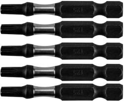 NEO TOOLS Torziós ütvecsavarozó bitek S2, 50mm, T25, 5db (09-585) - szerszamparadicsom