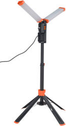 NEO TOOLS Állványos reflektor, 2x4300 lum LED fényforrás, 360fokban elforgatható (99-099) - szerszamparadicsom