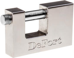 DEFORT Lakat 90mm réz tömb 3 kulccsal (90U333)