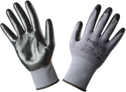 NEO TOOLS Munkakesztyű, nitril bevonatú nylon, 4131X, több méretben, Minimum rendelés: 5 pár (97-616-10)