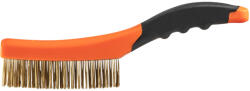 NEO TOOLS Drótkefe, sárgaréz, 4x16 sor (39-030) - szerszamparadicsom