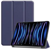 Gigapack GP-157500 iPad Pro 11 (2024) sötétkék bőr hatású oldalra nyíló tok (GP-157500)