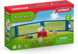 Schleich Figurina Schleich Farm World home for rabbits and guinea pigs (42500)