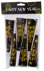 Trombita 20 cm Happy New Year 6 db (625007)