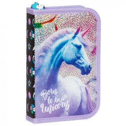 DERFORM Unikornis felszerelt kihajtható tolltartó - Born to be a Unicorn (PWJJR15)