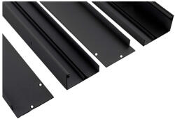 LED panel mennyezetre rögzíthető kiemelő keret 600x600mm fekete Avide (AVI ALPSMF6060 BL)
