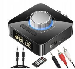 Vaorlo M5 LED Bluetooth 5.0 аудиоприемник/предавател, 3, 5 мм AUX, RCA, microSD, USB, IR (XXX)