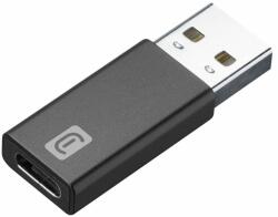 Cellularline Адаптер Cellularline USBC2ACARADAPTERK, от USB-A(м) към USB-C(ж), черен (USBC2ACARADAPTERK)