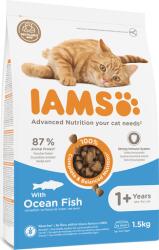 Iams for Vitality felnőtt macskáknak óceáni halakkal 1.5 kg