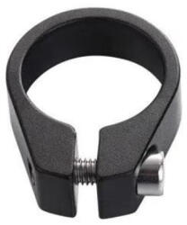 VeloGo csavaros nyeregcső bilincs, 28, 6 mm, fekete