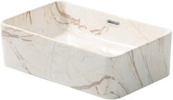Welland Y9686B pultra építhető mosdókagyló - 48 x 32 cm - márvány mintás