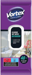Vortex fürdőszoba nedves törlőkendő (48 db)
