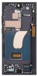 GH96-15524A Samsung Galaxy S23 Ultra SM-S918U USA Ver OEM LCD kijelző érintővel Fekete kerettel, előlap (GH96-15524A)